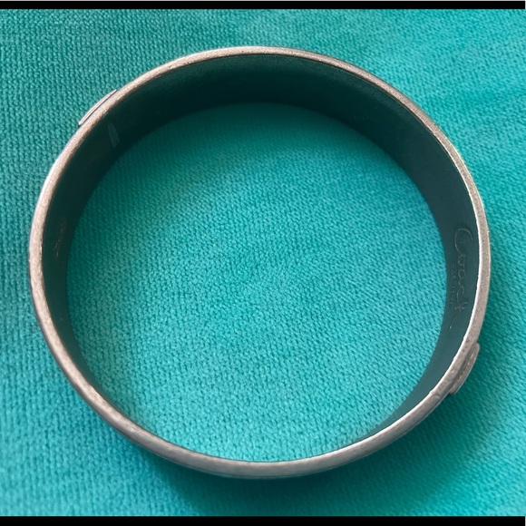 Coach signature bangle black & white with box/bag - Picture 8 of 9